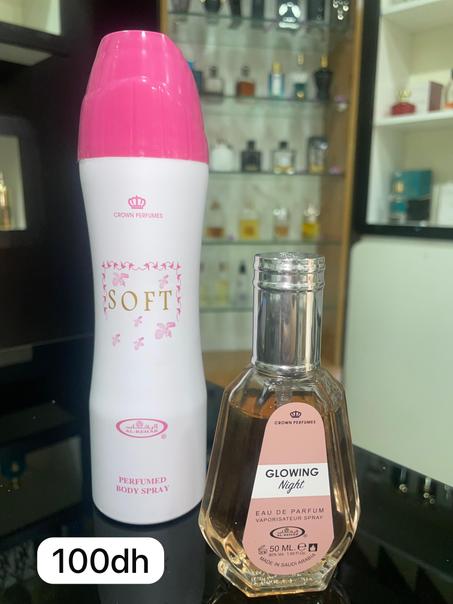 Déodorant Soft +Spray Glowing  Night Eau de parfum