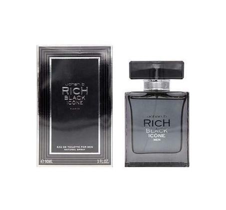 Johan Rich Black ICONE B 3.0 Oz / 90 Ml For Men