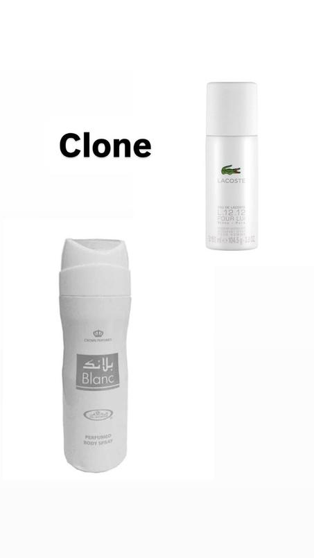 Déodorant La coste Blanc for men