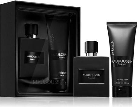 Pour Lui In Black Set Cadeau Eau De Parfum (EDP) 100 ml + Gel Shower