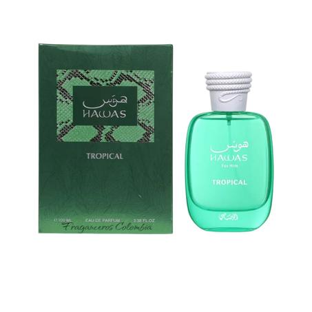 Perfume Hawas Tropical De Rasasi Eau De Parfum 100ml Hombre