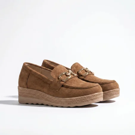 Chunky Buckle Loafers
