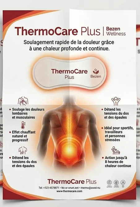 Bezen ThermoCare Plus – Patch Chauffant Thérapeutique