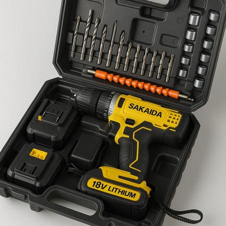 "Perceuse Visseuse Sans Fil 24V– Kit Pro 2 Batteries"