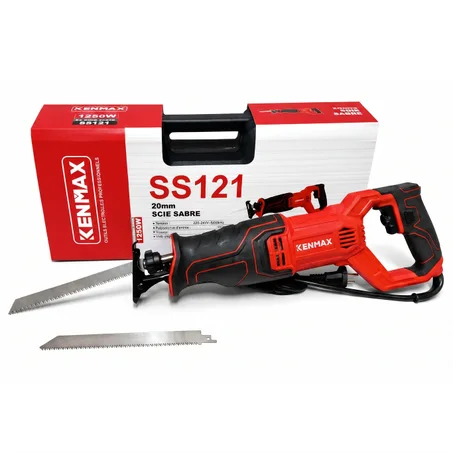 Scie Sabre KENMAX SS121 – قوة 1250W لقطع سريع واحترافي