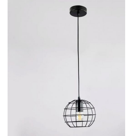 Sign black metal ball cage shape Pendant Light
