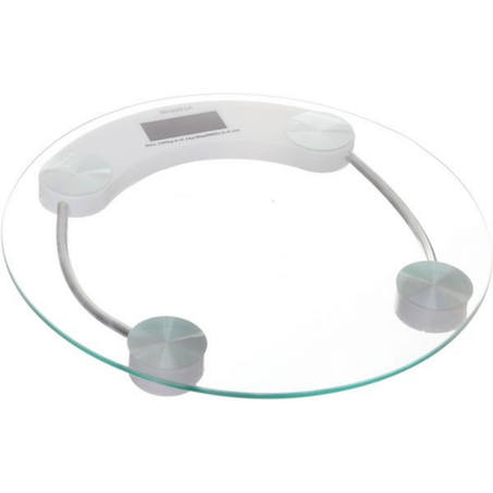 Glass Digital Personal Scale - 150 Kg, Transparent
