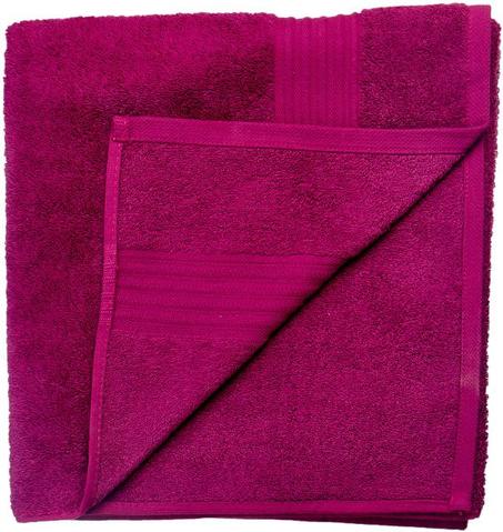ROSA HOME Bordeaux Bellesa Large Cotton Bath Towel, 140 x 70 cm - Violet