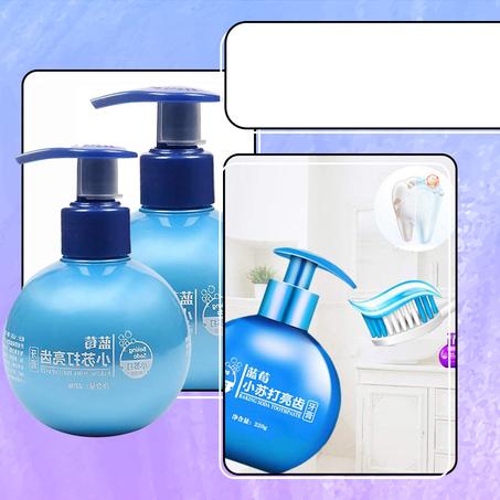 عرض 2 قطعة Baking Soda Whitening Toothpaste معجون تبيض الاسنان