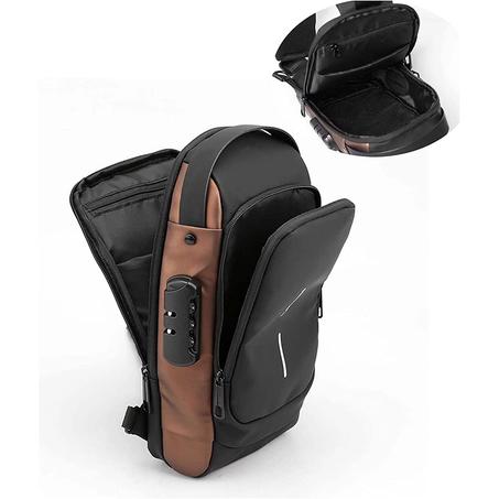 عرض 2 Portable Waterproof USB Bag شنطة ظهر كروس بودي مضادة للماء