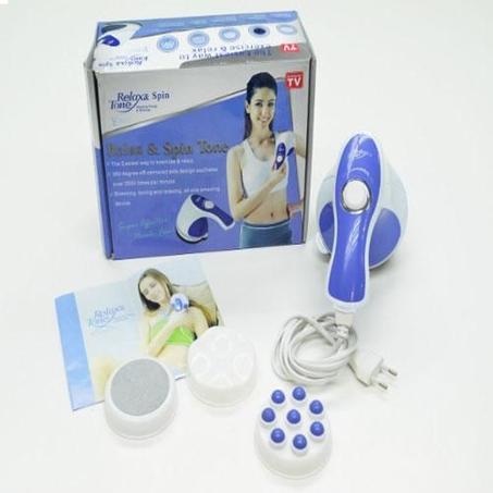 جهاز المساج والتخسيس وشد الترهلات وإزالة السليوليد وتنعيم وإزالة الجلد الميت من القدمين ريلاكس اند سبين تون