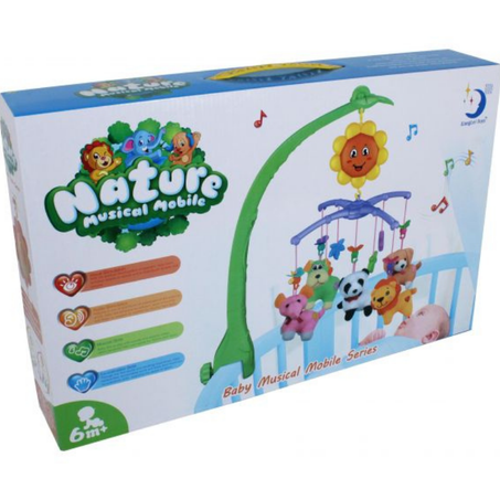 مجموعة العاب موسيقية كبيرة لسرير الاطفال من شانج لي تويز