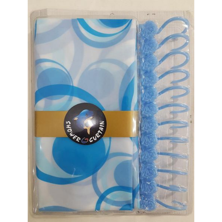 Polyester Damask Pattern, Multi Color - Shower Curtains