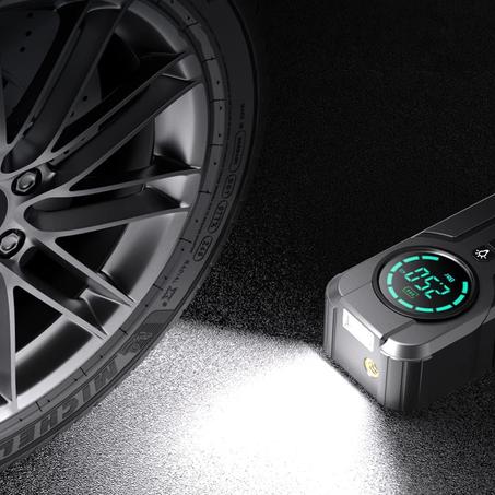 ضاغط هواء محمول لنفخ الاطارات - Portable air compressor to inflate tires