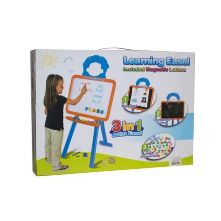لعبة لوحة تعليمية 3 في 1 للاطفال - 3660