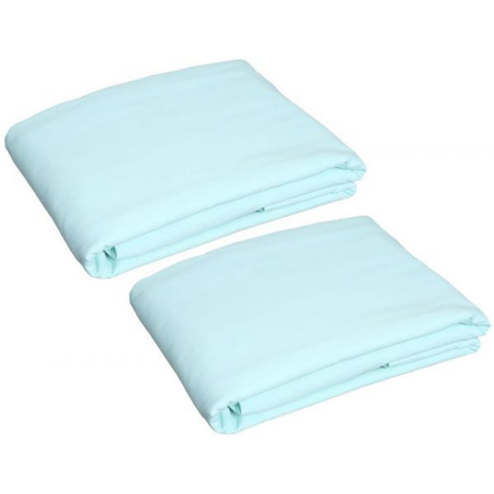 أغطية الوسائد قطن فارغ 50 سم x 70 سم - مجموعة من 2 فسدقي