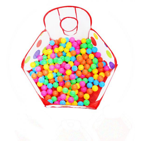 طوي الملونة تلعب لعبة خيمة المحيط تجمع الكرة حفرة للأطفال