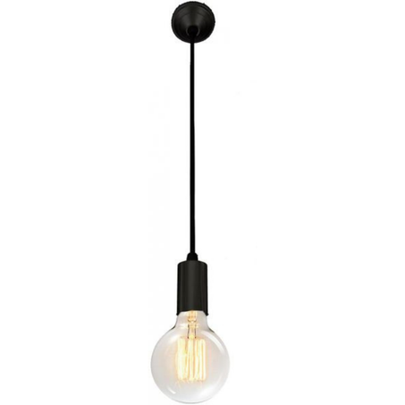 Wired Pendant Light - Black