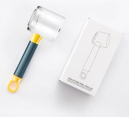 مقشرة الخضار والفواكه مع صندوق تخزين المطبخ متعددة الوظائف