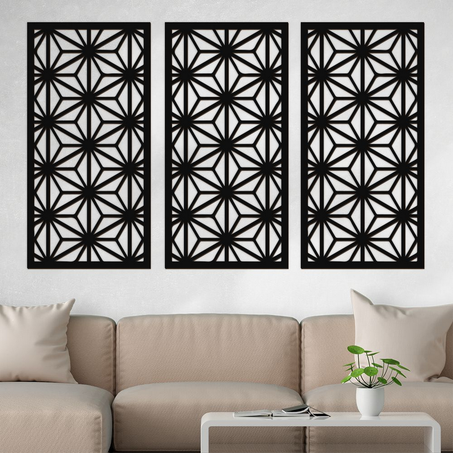 لوحة جدارية على الخشب