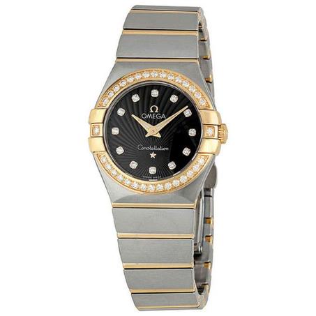 OMEGA CONSTELLATION BLACK