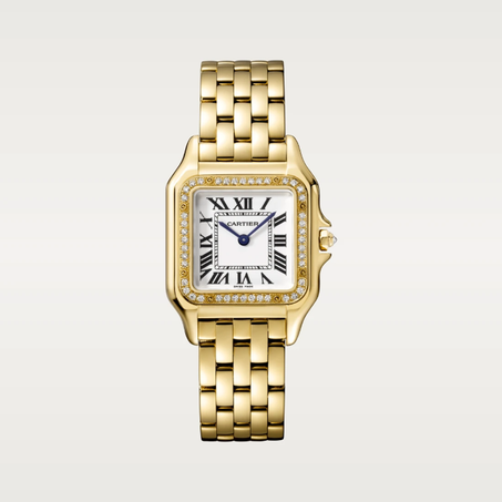 PANTHÈRE DE CARTIER WATCH GOLD WITH DIAMOND