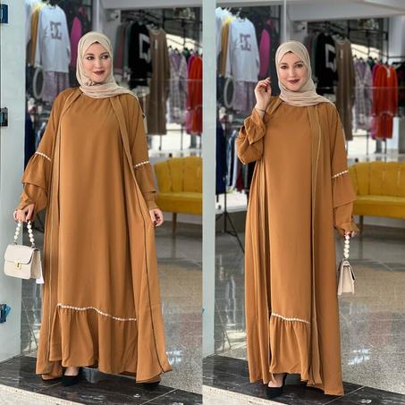 عباية 2 قطع أنيقة ومحترمة