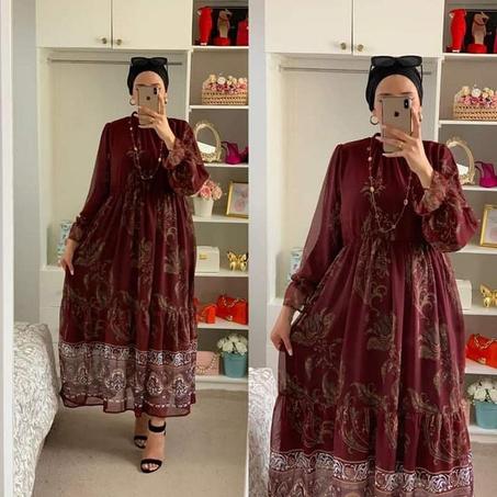 كسوة موسلين مع دوبلور