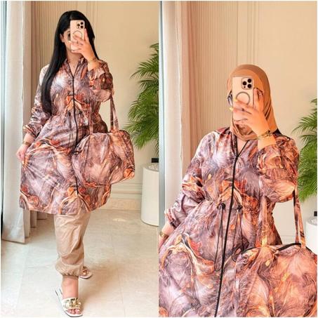 بوركيني 4 قطع أنيق ومحترم