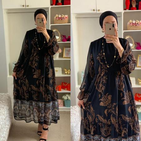 كسوة موسلين مع الدوبلور