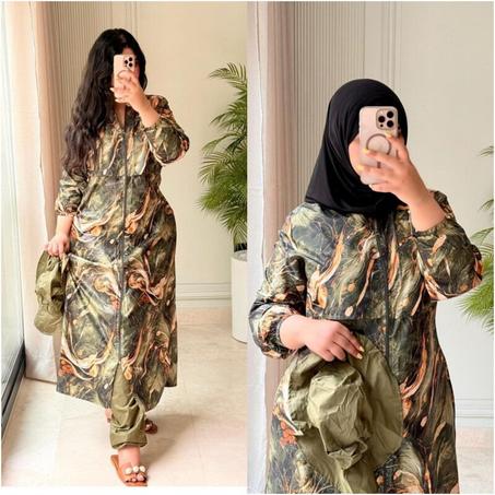 بوركيني 4 قطع أنيق ومحترم