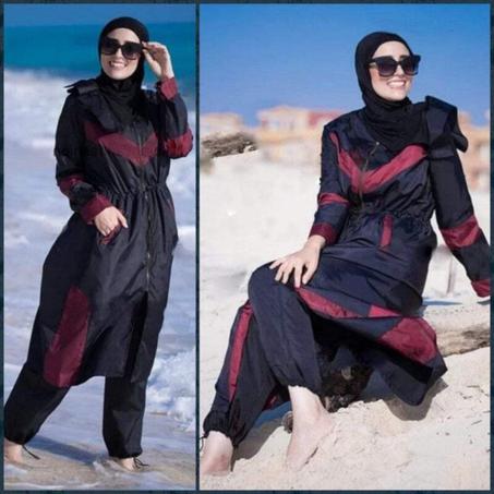 بوركيني مستور وأنيق