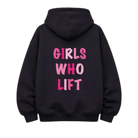 Oversize Hoodie Girls Who Lift