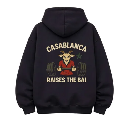 Oversize Hoodie Casablanca raises the bart