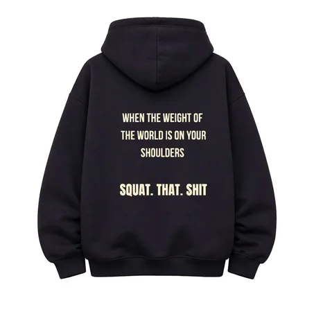 Oversize Hoodie Squat That