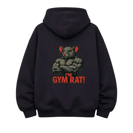 Oversize Hoodie Gym Rat