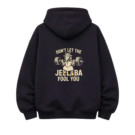 Oversize Hoodie Don't let Jellaba Fool you