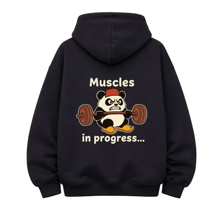 Oversize Hoodie  Muscles in progress