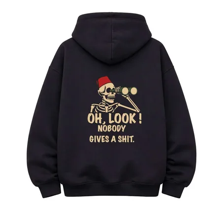 Oversize Hoodie Oh Look nobody cares