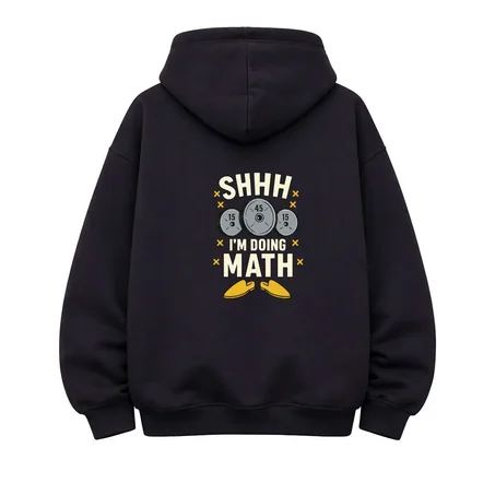 Oversize Hoodie Im doing math