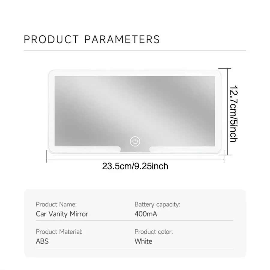 أحدث إضافة  لسيارتك - Mirror LED
