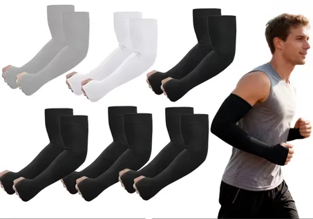 2 Paires de Manchons de conduite : Style, Unisexe avec Trous pour la Conduite, le sport,.....