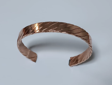 Bracelet  en cuivre massif pour soulager les douleurs d'arthrose et rhumatismales. 1 Pc (copy)