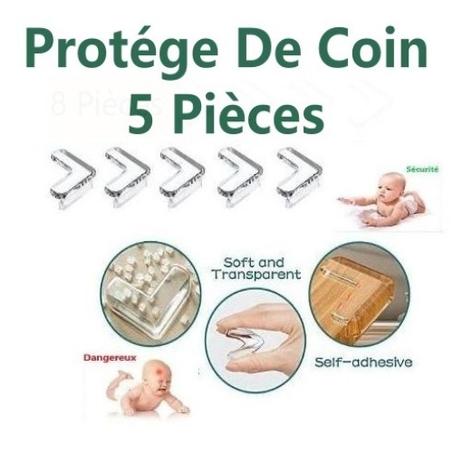 Protections Coin de Table pour Bébé, Protecteurs d'angle pour Meuble - 5 PCS