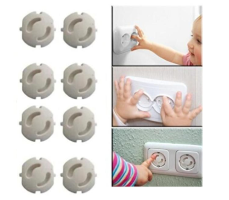 Cache-prise, 8 pièces de protection de prise