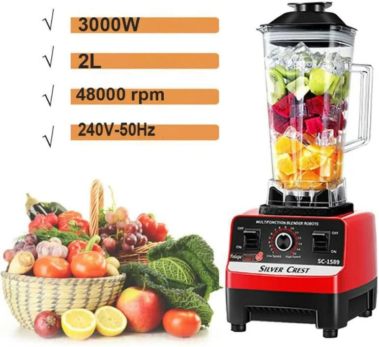 خلاط سيلفر كريست 8500 واط – أداء فائق في كل مطبخ