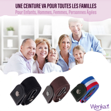 Ceinture Élastique Mince À Fermeture Sans Boucles Aux Jeans Pantalons, Robes, Pour Hommes, Femmes, Et Enfants