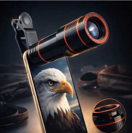 عدسات التليسكوب للجوال : التقط أدق التفاصيل من مسافات بعيدة بوضوح 4K