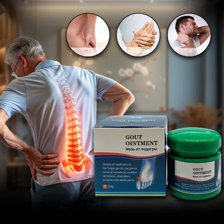 Gout ointment for joints