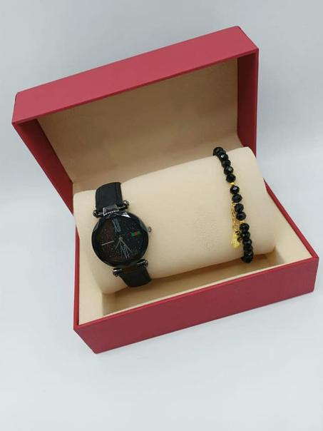 Pack Pour Femme Montre+Bracelet